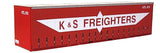 40CS-04a K&S Freighters 40' Curtain Sided Containers