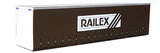 40CS-40 RAILEX 40' Curtain Sided Container