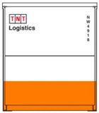 40CS-43 TNT Logistics 40' Curtain Sided Containers