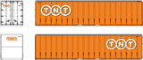 40CS-48 Circle TNT Orange 40' Curtain Sided Containers