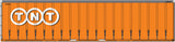 40CS-48 Circle TNT Orange 40' Curtain Sided Containers