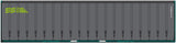 40CS-49 TGE Grey 40' Curtain Sided Containers