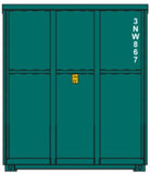 40CS-49 TGE Grey 40' Curtain Sided Containers